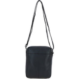 Compact Travel Messenger Bag with Multiple Zip Pockets and Adjustable Strap Black: MADRID