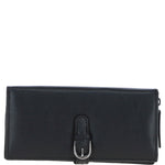 Ashwood Leather Women's Medium Sleek Purse Black: S-41