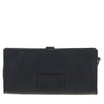 Ashwood Leather Women's Medium Sleek Purse Black: S-41