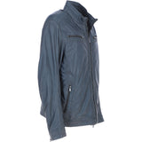 Ashwood Leather Men’s Multi-Zip Biker Jacket Raven Grey: Ronai