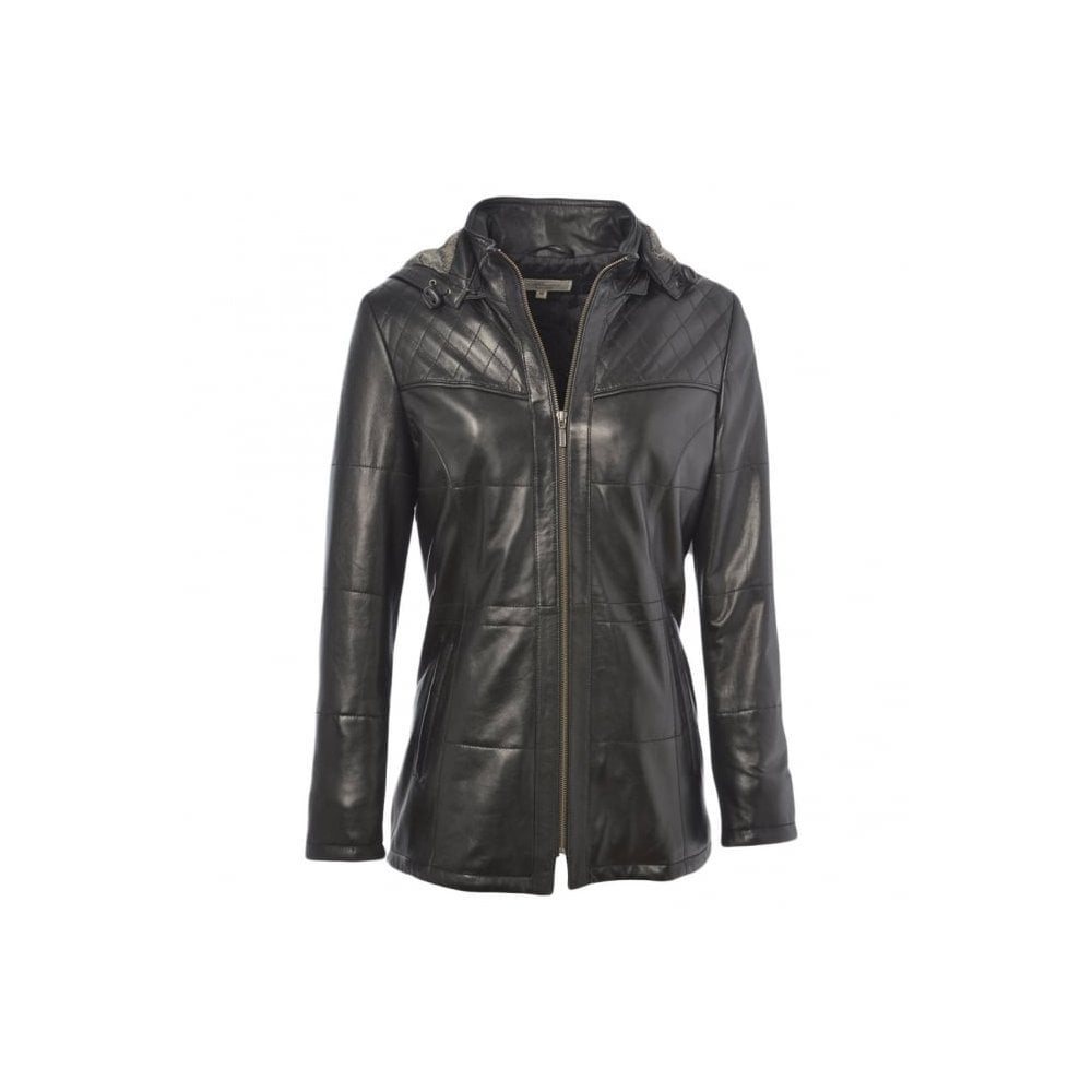 Leather Jacket Black/ddy: AWL-706