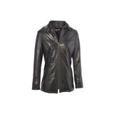 Leather Jacket Black/ddy: AWL-706