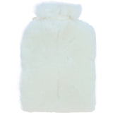 Fenland England Sheepskin 2 Litre Hot Water Bottle & Eye Mask Set Ivory: FF-GS
