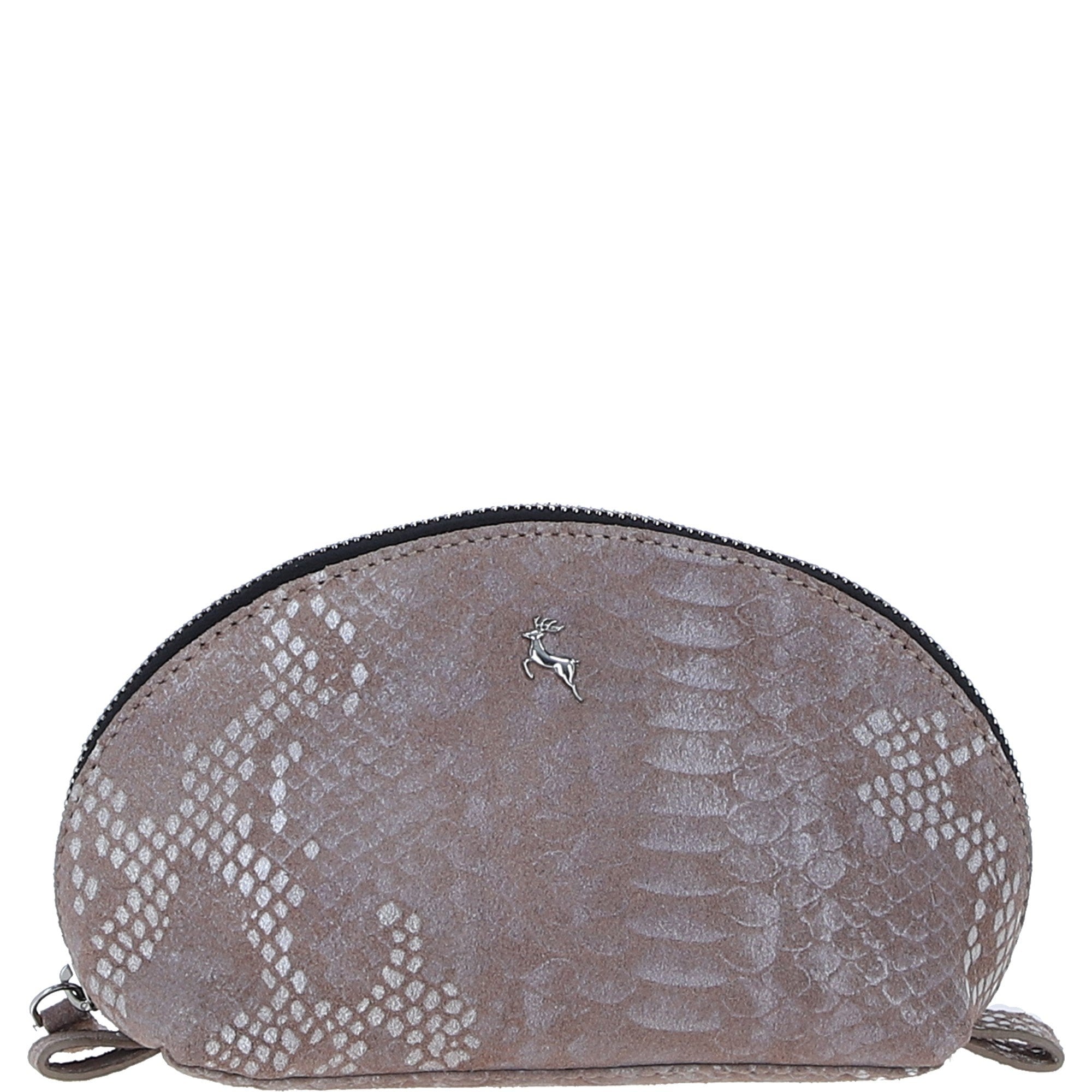Ashwood Leather Make-Up Bag Mushroom : PHILIPPA