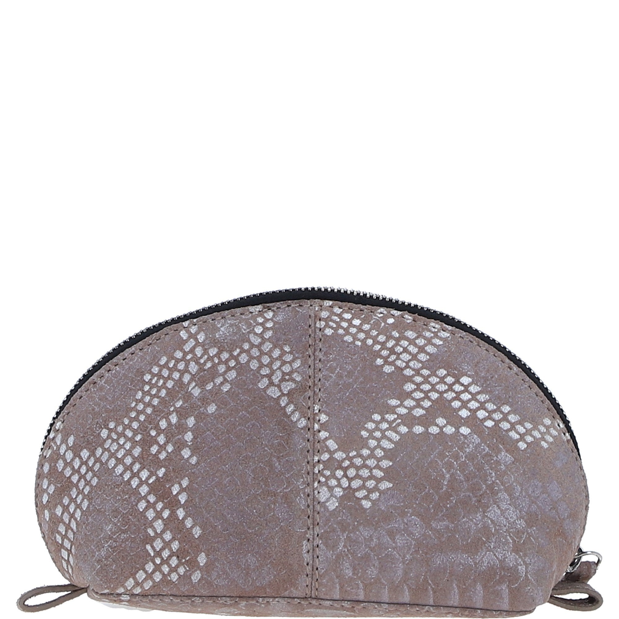 Ashwood Leather Make-Up Bag Mushroom : PHILIPPA
