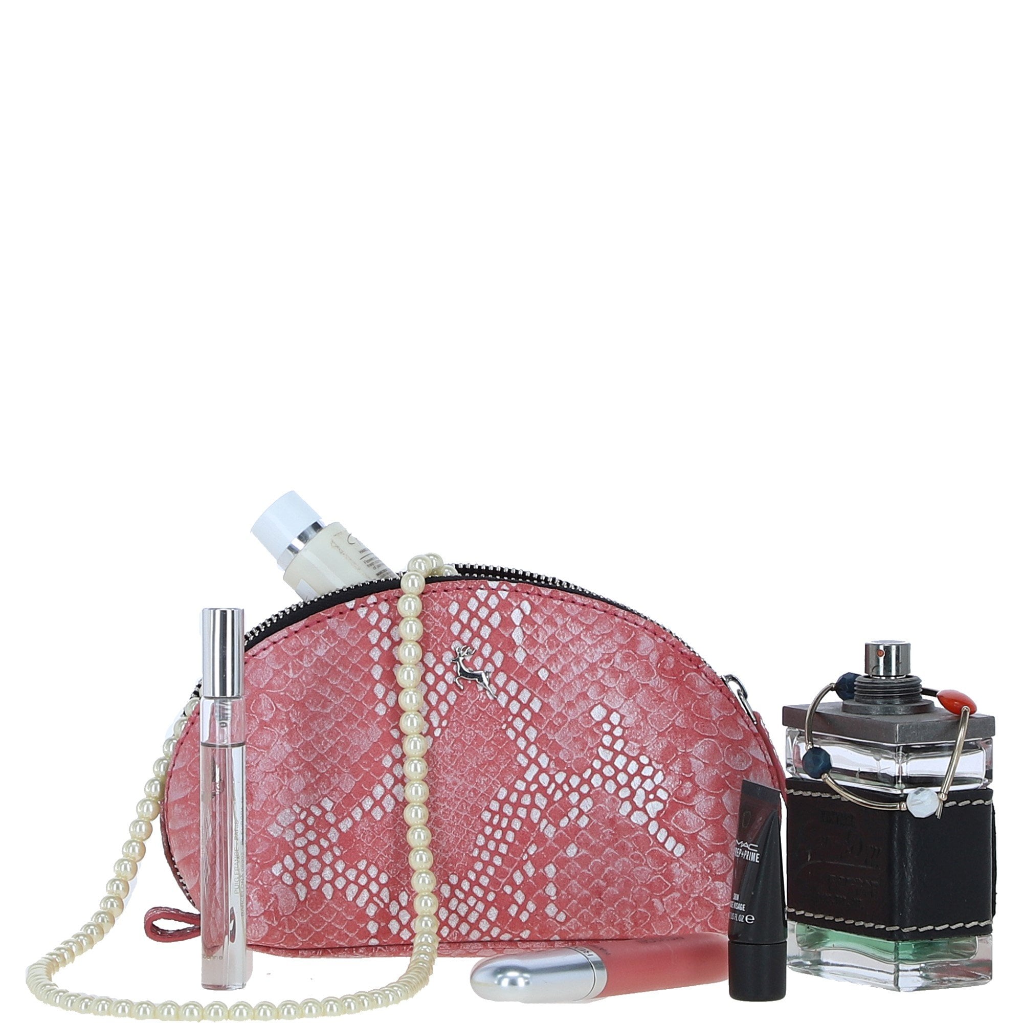 Ashwood Leather Make-Up Bag Pink : PHILIPPA