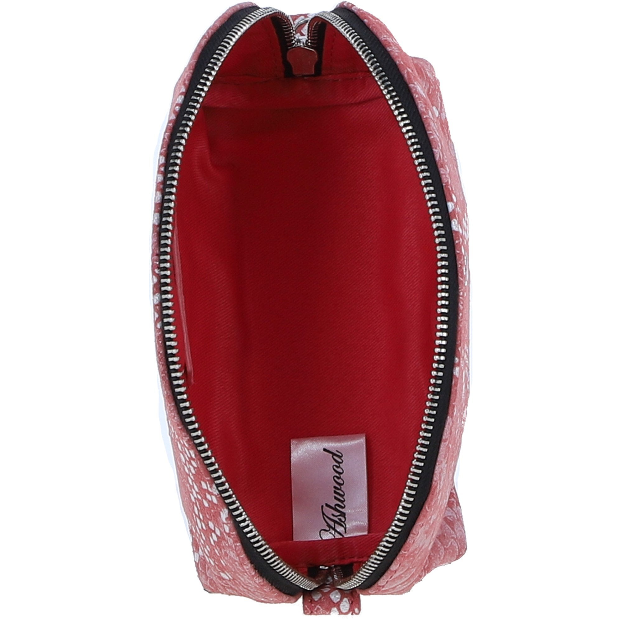 Ashwood Leather Make-Up Bag Pink : PHILIPPA
