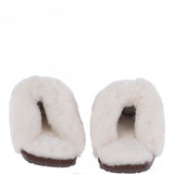 Women's Classic Suede Sheepskin Slippers Brown: Pippa