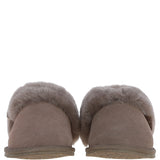 Women's Classic Suede Sheepskin Slippers Mink: Pippa