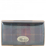 Exquisite Ashwood Leather & Harris Tweed® Cloth Twist-Lock Purse Black/Green/Red: TW-11-07-BR