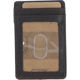 Ashwood Leather & Harris Tweed® Cloth Card Holder Brown/Mcload: TW-15-01-BM