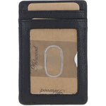 Ashwood Leather & Harris Tweed® Cloth Card Holder Black/Green/Red: TW-15-07-BR