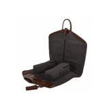Mens Leather Suit Carrier Brandy : Harper