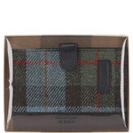 Ashwood Leather & Harris Tweed® Cloth A6 Notebook Brown/Mcload: TW-18-01-BM