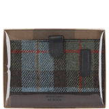 Ashwood Leather & Harris Tweed® Cloth A6 Notebook Brown/Mcload: TW-18-01-BM