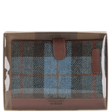 Ashwood Leather & Harris Tweed® Cloth A5 Notebook Tan/Mcload: TW-19-02-TM