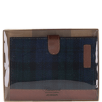 Ashwood Leather & Harris Tweed® Cloth A5 Notebook Tan/Watch: TW-19-04-TW