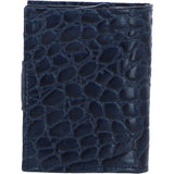Ladies Ashwood Leather RFID Protected Purse in Navy: C-70
