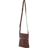 Ashwood Leather Crossbody Bag with Adjustable Strap in Tan: C-72