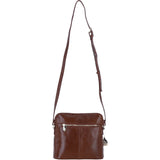 Ashwood Leather Crossbody Bag with Adjustable Strap in Tan: C-72
