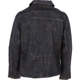 Ashwood's Genuine Leather Regular Fit Jacket with Hidden Zip in Coffee: Bronx