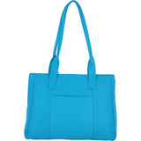 Sleek & Spacious Shoulder Bag Viking Blue: London