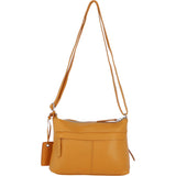 Ashwood Leather Crossbody Bag Yellow: Bristol