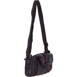 Ashwood Leather Vintage Crossbody Shoulder Bag in Brandy: D-51