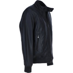 Ashwood Men's Real Light Weight Leather Regular Fit Bomber Jacket Black: G Bomber II