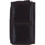 Ashwood Leather Women’s Leather Purse with Card Holders and Zip Compartment in Brown: Ashley