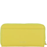 Large Leather Zip Around Note And Coin Purse Aurora: Ash-17