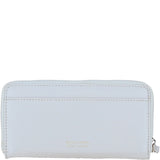 Large Leather Zip Around Note And Coin Purse Sand: Ash-17