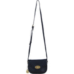 Ashwood Leather Small Crossbody Bag for Women in Black: L-32