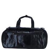 Ashwood Leather Expandable Travel Carrier Bag for Dogs & Cats in Black: K9-T01