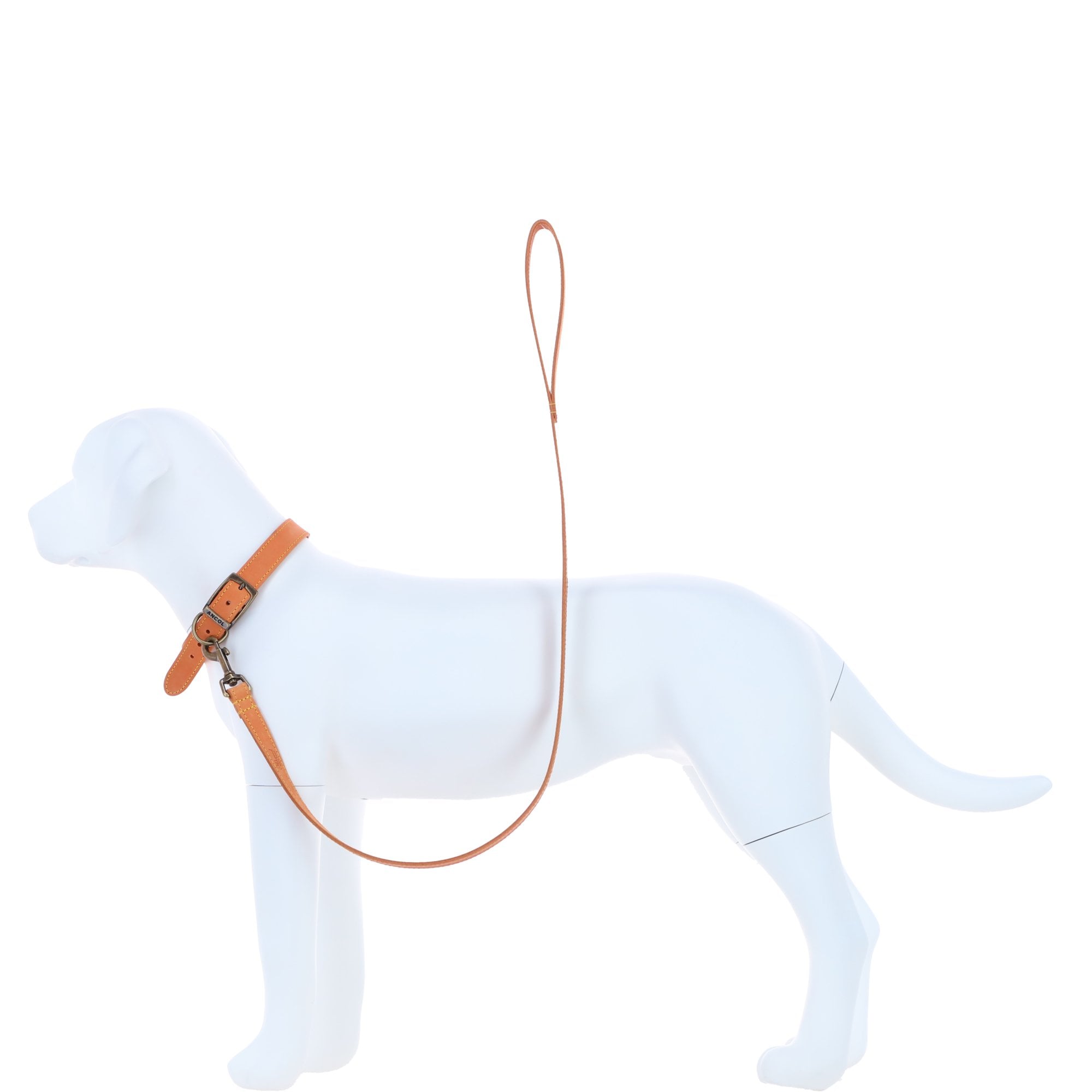 Ashwood Leather Exquisite Dog Lead in Pink: k9-L07