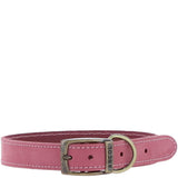 Ashwood Leather Exquisite Dog Collar in Pink: k9-c07