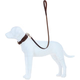 Genuine Leather Lead with Trigger Clasp in Brown: K9-L05
