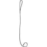 Genuine Leather Slip Lead for Dogs (2-in-1 Dog Leash & Collar) with Gold Metal Ring in Brown: K9-L16