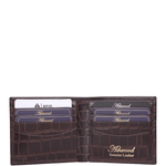 Ashwood Leather Croc Embossed Wallet & Card Holder Gift Set in Cherry: 30933