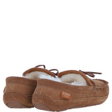 Men Classic Suede Sheepskin Moccasins Tan/beige: Mens Moccasins