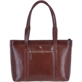 Vegetable Tanned Leather Bag Chestnut: V-23