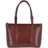 Vegetable Tanned Leather Bag Chestnut: V-23