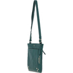 'XSpirit' Leather Crossbody Bag Green: 63033/CB4