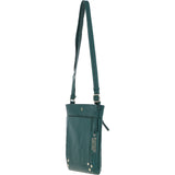'XSpirit' Leather Crossbody Bag Green: 63033/CB4