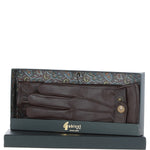Men's Leather Gloves Brown: GB-530