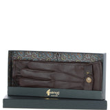 Men's Leather Gloves Brown: GB-530