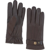 Men's Leather Gloves Brown: GB-530