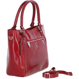 Exquisite Genuine Leather Shoulder Bag in Red: 20-050SR