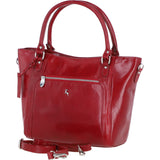 Exquisite Genuine Leather Shoulder Bag in Red: 20-050SR