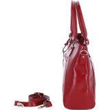Exquisite Genuine Leather Shoulder Bag in Red: 20-050SR